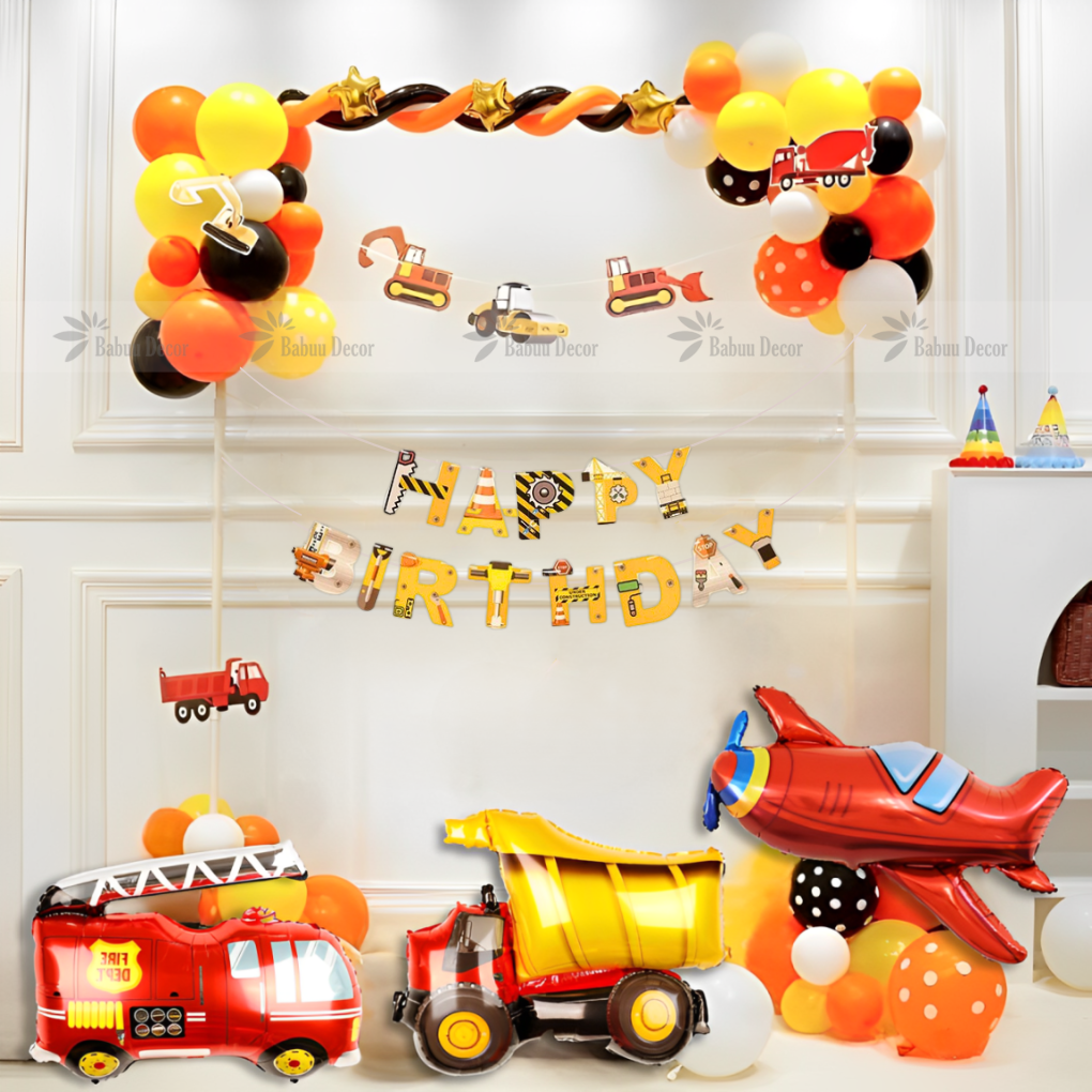 Trang trí sinh nhật cho bé gái tại nhà KV05