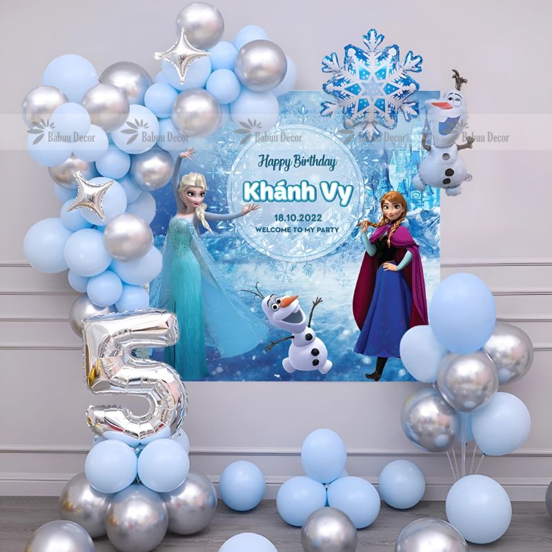 Trang trí sinh nhật chủ đề nàng công chúa