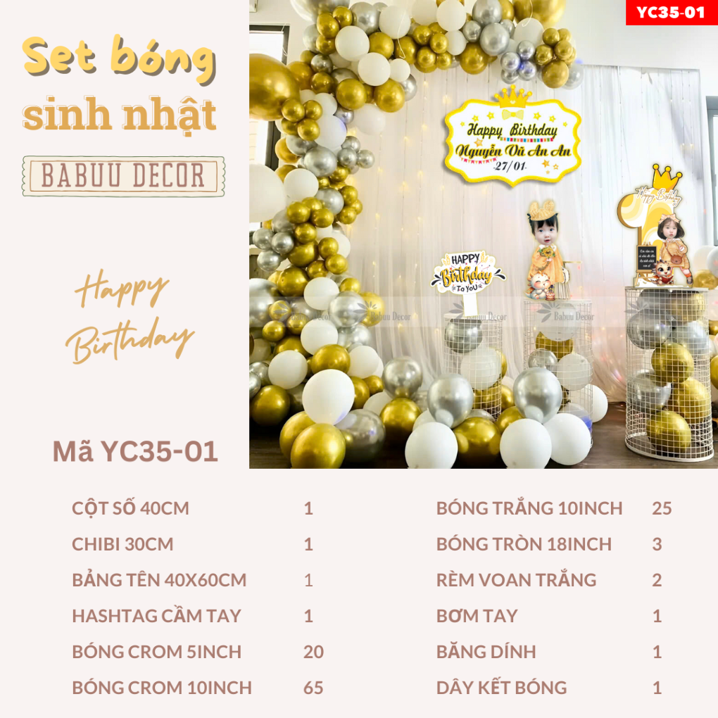 Trang trí sinh nhật tại nhà hàng chibi 35 01