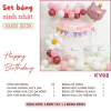 Set bóng sinh nhật có khung KV02
